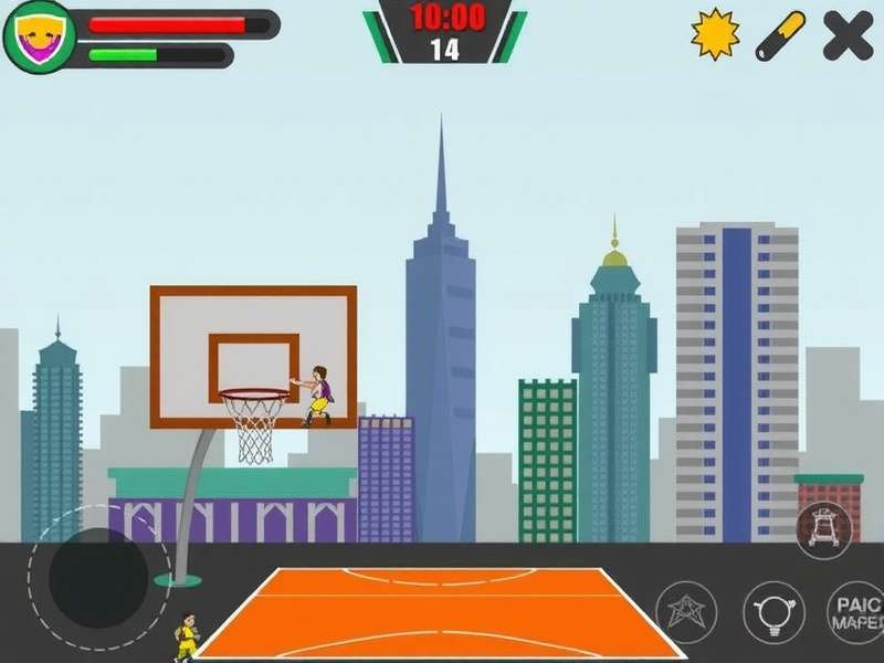 Kolkata Dunk Monarch gameplay screenshot